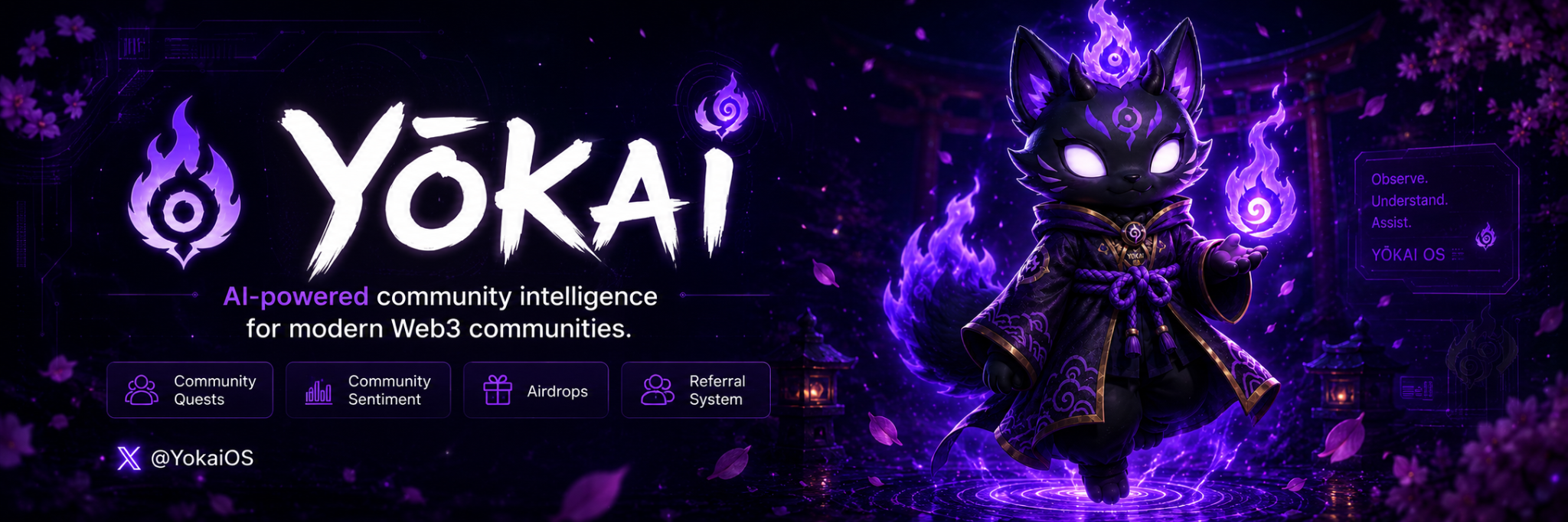 Official Yōkai OS brand banner